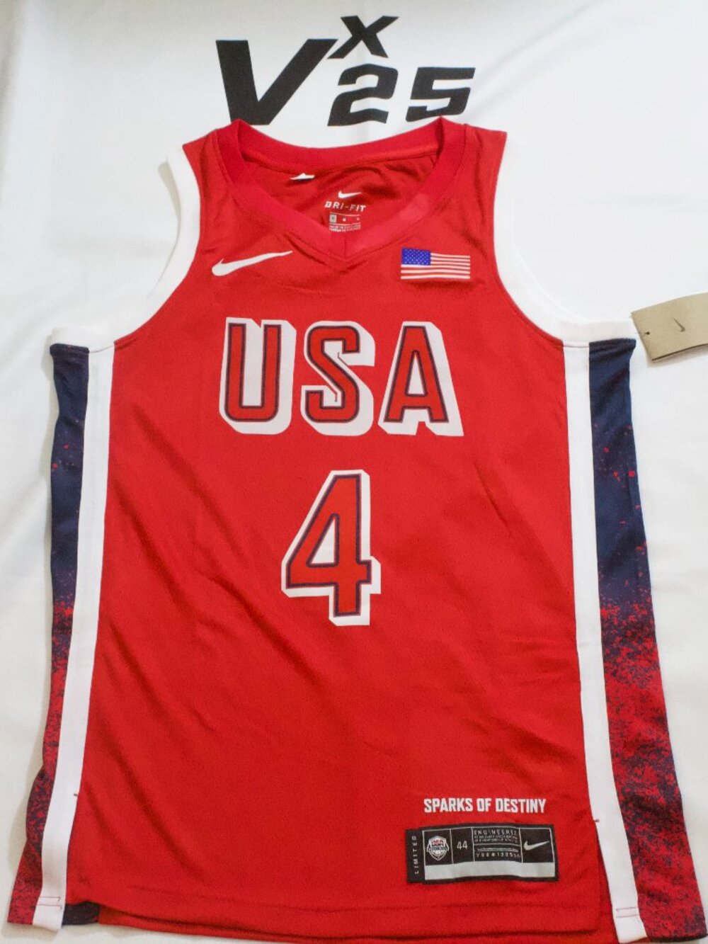 NEW Men's USA Paige Bueckers Red Jersey Size Medium